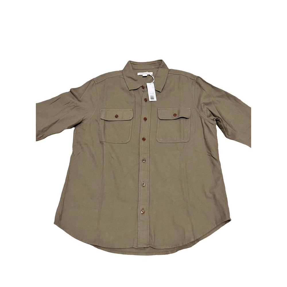 Kelly Slater Outerknown Men's Casual Button Down Shirt - Olive green